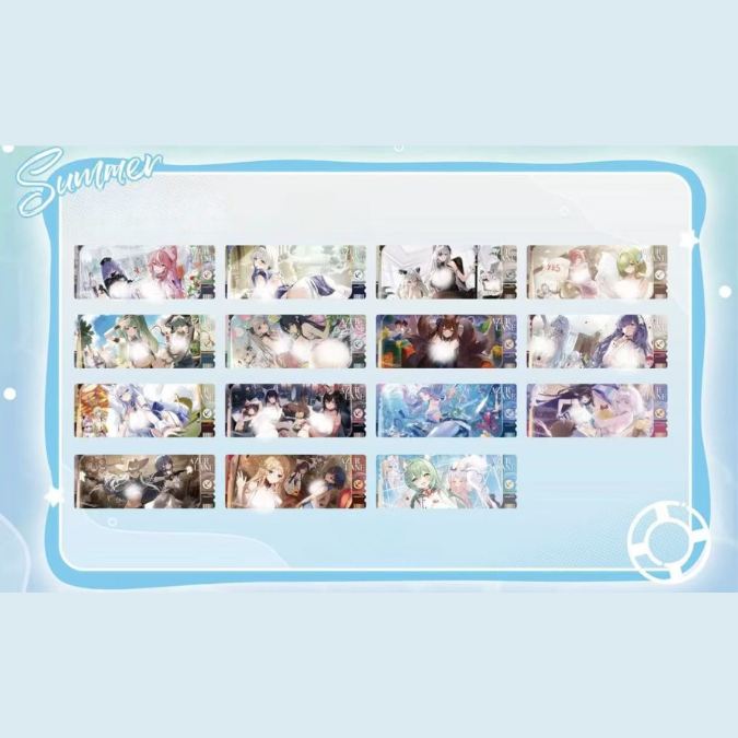 Azur Lane x Goods Maid Jump 2025 Summer Series Laser Ticket